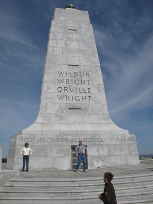 The Wright Flier, Kitty Hawk, NC